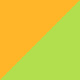 単色両面おりがみ（15.0）薄橙＋黄緑